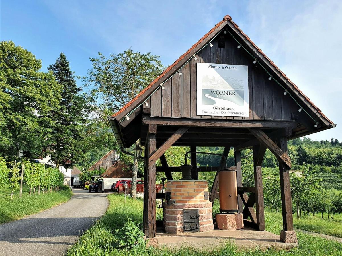 Gästehaus Wörner Durbach Exterior foto